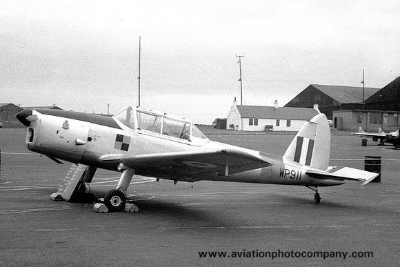 RAF Glasgow UAS DHC-1 Chipmunk T.10 WP911 (1957)