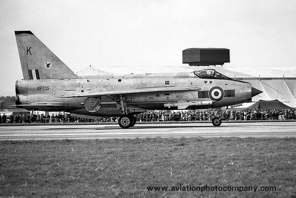 RAF 23 Squadron English Electric Lightning F.3 XP705/K (1967)