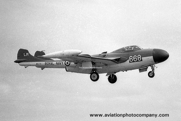 Royal Navy 750 Squadron De Havilland Sea Venom FAW.22 WW278/LM668 (1967)