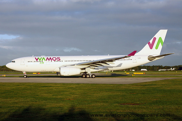 Wamos Air Airbus A330-243 EC-MNY at Manchester IAP (2017)