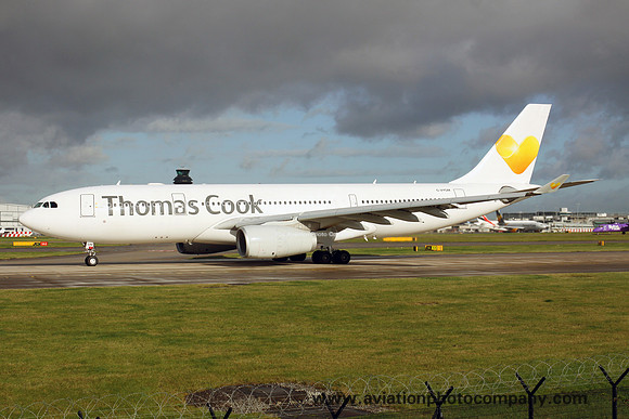 Air Tanker/Thomas Cook Airbus A330-243 G-VYGM at Manchester IAP (2017)