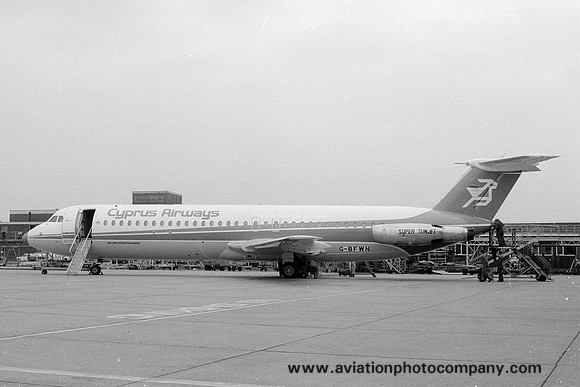 Cyprus Airways BAC One-Eleven 537GF G-BFWN (1980)