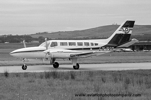 Partnair Cessna 404 Titan LN-PAH (1980)