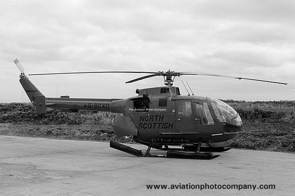 North Scottish Bolkow Bo105C G-BCXO (1980)