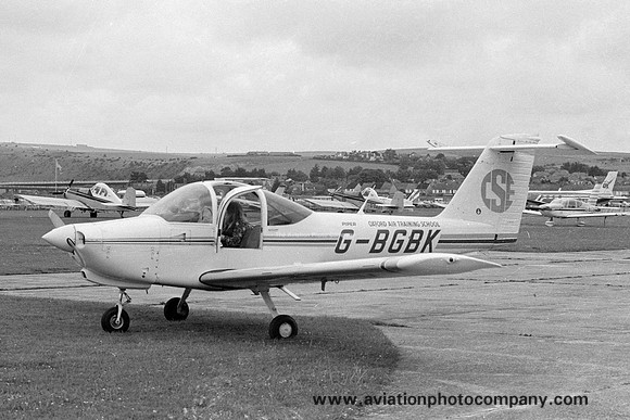 CSE Oxford Air Training School Piper PA-38-112 Tomahawk G-BGBK (1980)