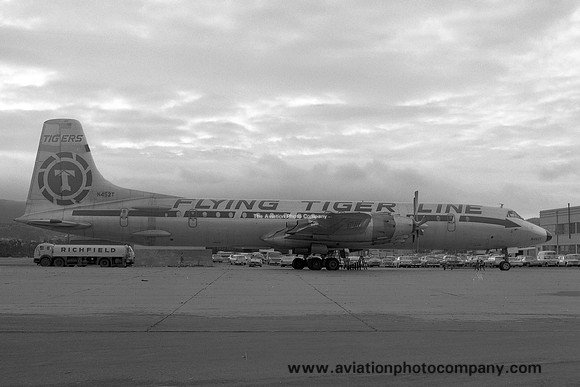 Flying Tiger Line Canadair CL-44D N452T (1966)