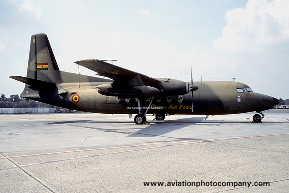 Ghana Air Force Fokker F-27-400M Troopship G521 (1994)