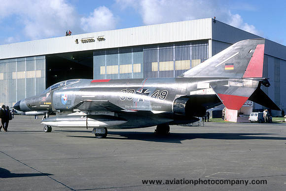 German Air Force JBG36 McDonnell F-4F Phantom 38+49 (1979)