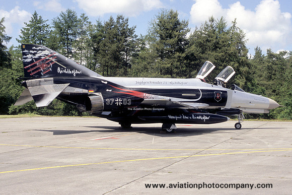 German Air Force JG71 McDonnell F-4F Phantom 37+03 (2009)