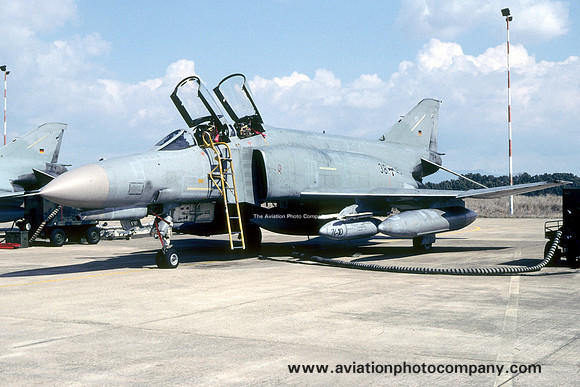 German Air Force JG71 McDonnell F-4F Phantom 38+45 (2009)