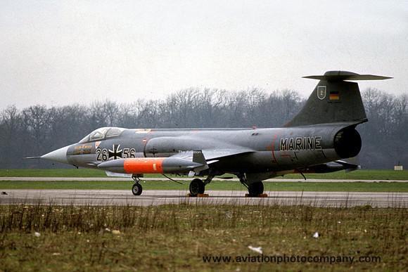 German Navy MFG2 Lockheed F-104G Starfighter 26+56 (1976)