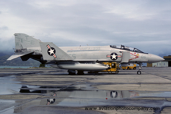 US Marines VMFA-232 McDonnell F-4J Phantom 155753/WT-06 (1978)