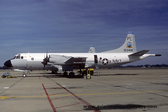 US Navy VP-67 Lockheed P-3B Orion 153418/PL (1986)