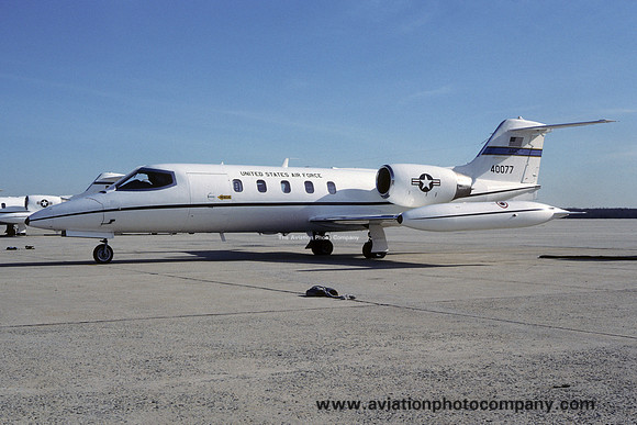 USAF 375 AW Learjet C-21A 84-0077 (1993)