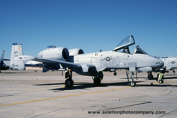 USAF 347 FW 20 FS Fairchild A-10A Thunderbolt 82-0665/MY (1999)