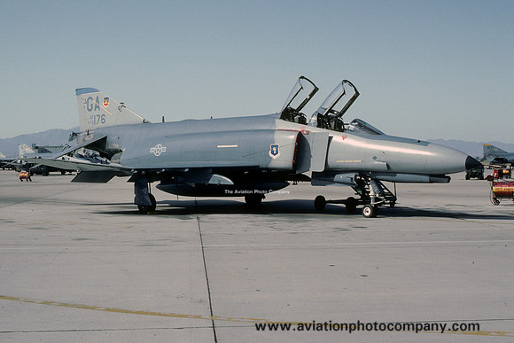 USAF 35 TFW 21 TFTS McDonnell F-4E Phantom 73-1176/GA at George AFB (1991)