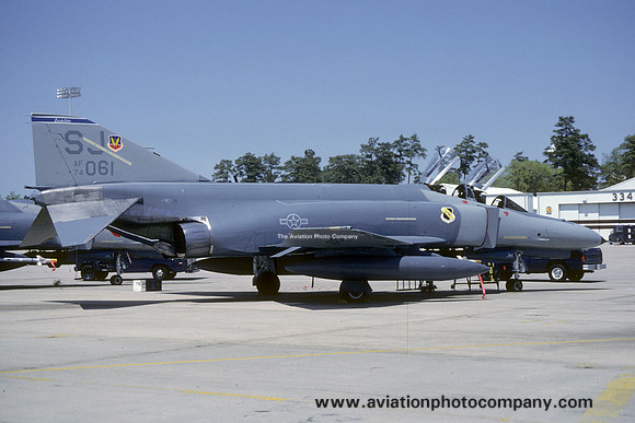 USAF 4 TFW 334 TFS McDonnell F-4E Phantom 74-1061/SJ (1989)