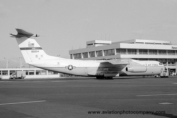 USAF 437 MAW Lockheed C-141A Starlifter 66-0204 at Newcastle IAP (1977)