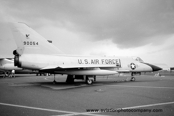 USAF 318 FIS Convair F-106A Delta Dart 59-0054 (1974)