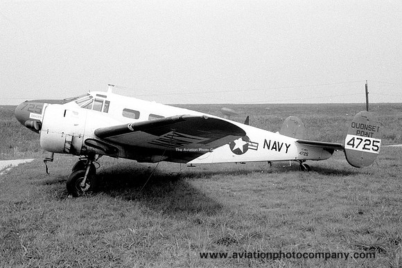 US Navy Quonset Point Beech UC-45J 4725 (1970)