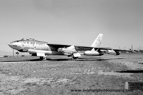 USAF Boeing B-47E Stratojet 53-6196 at MASDC Davis Monthan (1968)