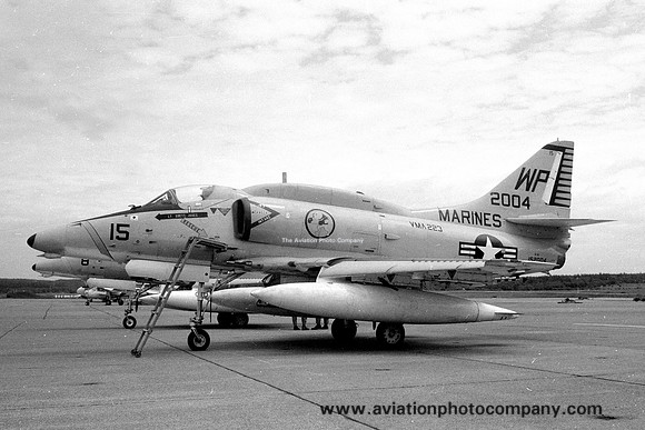 US Marines VMA-223 Douglas A-4E Skyhawk 152004/WP-5 (1975)