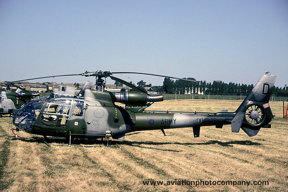 AAC 671 Squadron Westland Gazelle AH.1 XW848/D (1999)