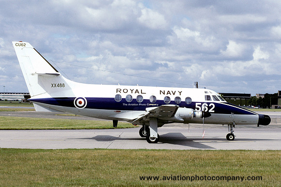 Royal Navy 750 Squadron BAE Jetstream T.2 XX488/CU562 (1999)