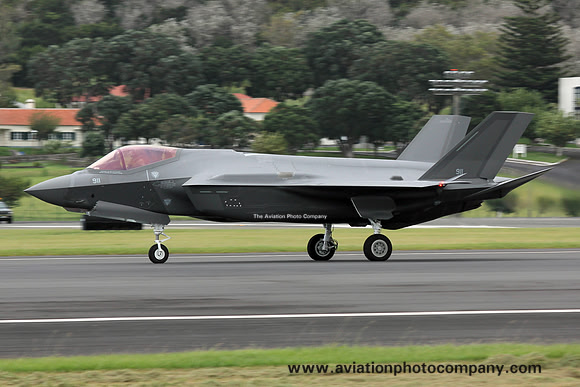 Israeli Air Force Lockheed F-35I Adir 911 at Lajes (2017)