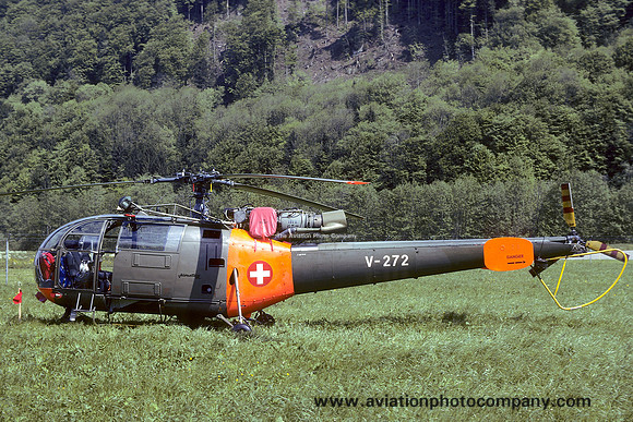 Swiss Air Force Sud Alouette III V-272 (1984)