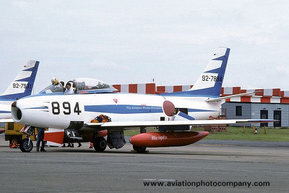 JASDF Blue Impulse North American F-86F Sabre 92-7894 (1976)