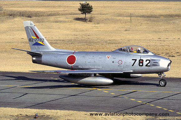 JASDF HQ Squadron North American F-86F Sabre 82-7782 (1977)
