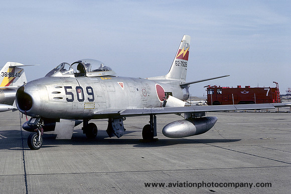JASDF 6 Hikotai North American F-86F Sabre 62-7509 (1977)