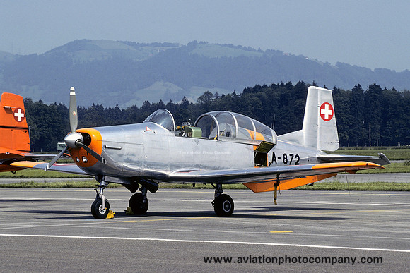 Swiss Air Force Pilatus P-3 A-872 (1991)