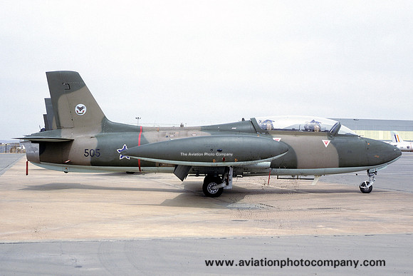 South African Air Force 4 Squadron Macchi MB-326M 505 (1991)