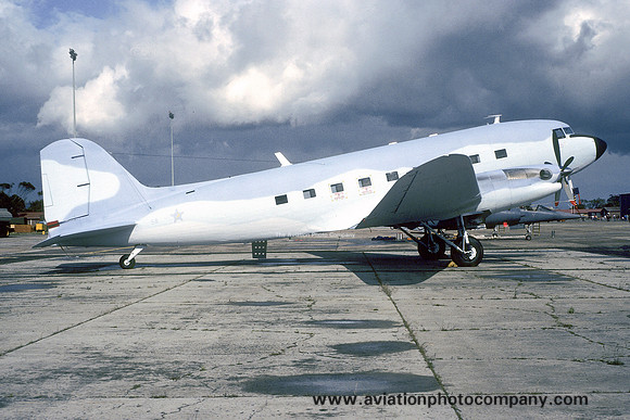 South African Air Force 35 Squadron Douglas C-47/Dodson DC-3-65TP 6858 (1991)