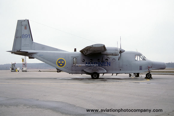 Swedish Navy CASA C.212-200CC 89001/891 (1991)