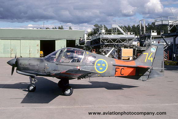 Swedish Air Force FC SAL Bulldog Sk61 61024/74 (1991)