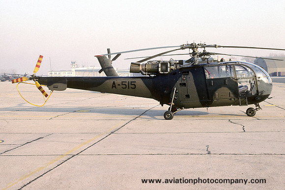 Dutch Air Force Sud Alouette III A-515 (1991)