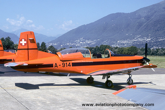 Swiss Air Force Pilatus PC-7 A-914 (1991)