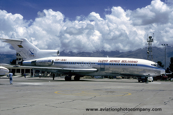 Lloyd Aereo Boliviano Boeing 727-1A0 CP-861 (1986)