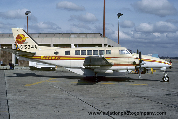 Sunbird Airlines Beech 99 N6534A (1984)