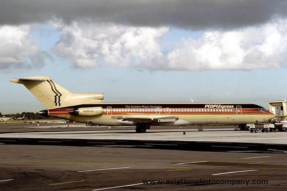 People Express Boeing 727-227A N554PE (1985)