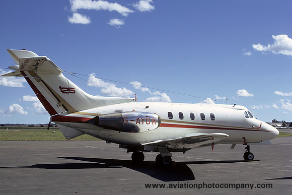 Hawker Siddeley HS125-400A G-AYOK (1972)