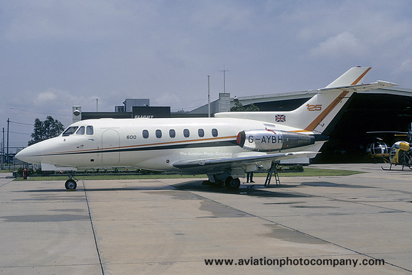 Hawker Siddeley HS125-600B G-AYBH (1972)