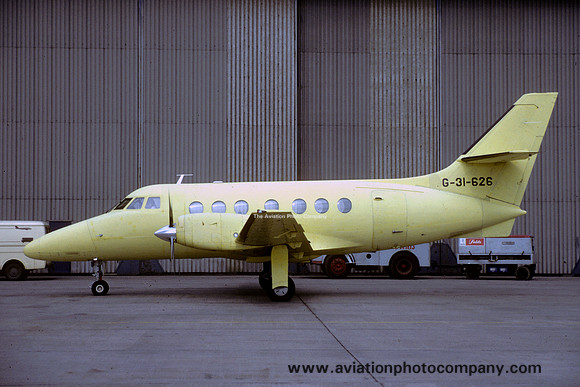 BAe Jetstream 31 G-31-626 at East Midlands (1984)