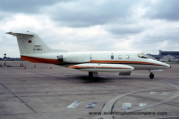 Rendsburger Fliegerschule GmbH Learjet 24D D-INKA