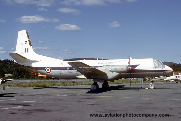 RAF Allied Forces Northern Europe Avro Andover C.1 XS637 (1981)