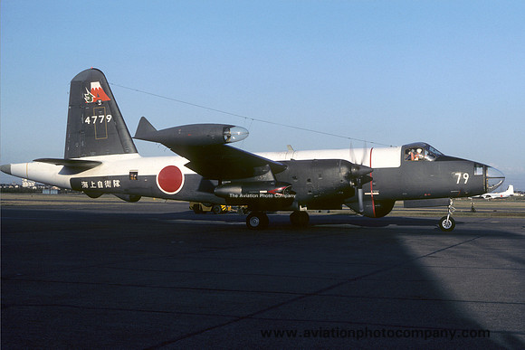 JMSDF 3 Squadron Lockheed P-2J Neptune 4779 (1989)