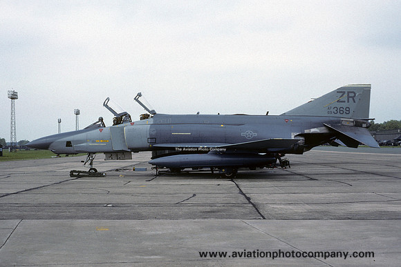 USAF 26 TRW 38 TRS McDonnell RF-4C Phantom 69-0369/ZR (1989)